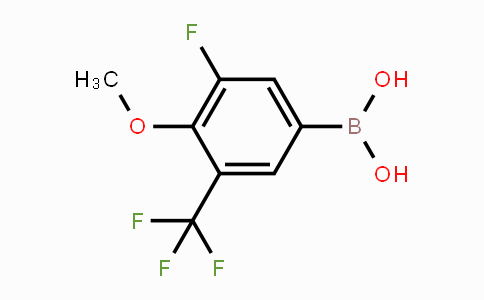 1451391-99-3 | 3-Fluoro-4-methoxy-5-trifluoromethylphenylboronic acid