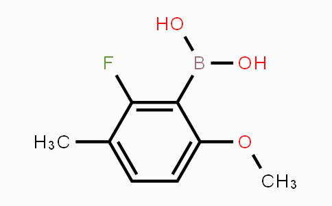 1451392-12-3 | 2-Fluoro-6-methoxy-3-methylphenylboronic acid