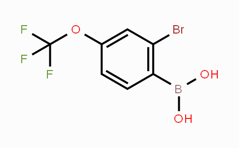 959997-86-5 | 2-Bromo-4-(trifluoromethoxy)phenylboronic acid