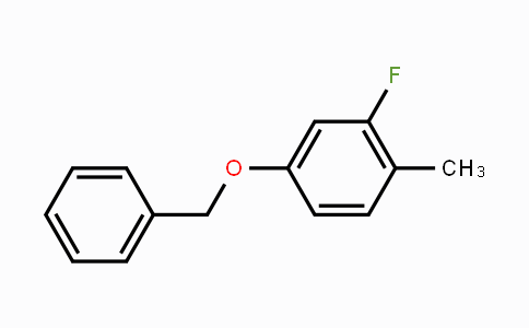CAS No. 1036724-56-7, 2-fluoro-1-methyl-4-(phenylmethoxy)benzene