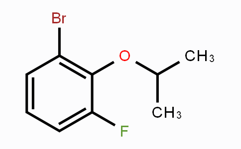 1309933-79-6 | 1-Bromo-3-fluoro-2-(propan-2-yloxy)benzene