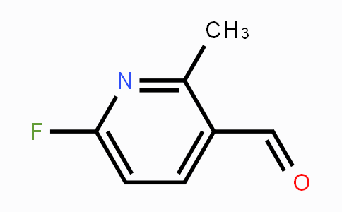 CAS No. 884494-96-6, 6-Fluoro-2-methylpyridine-3-carboxaldehyde