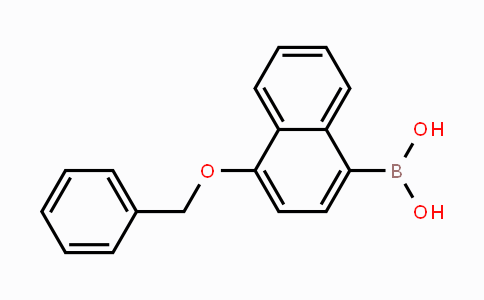 CAS No. 183170-90-3, 1-Benzyloxynaphthalene-4-boronic acid