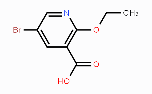 CAS No. 393184-78-6, 5-Bromo-2-ethoxynicotinic acid