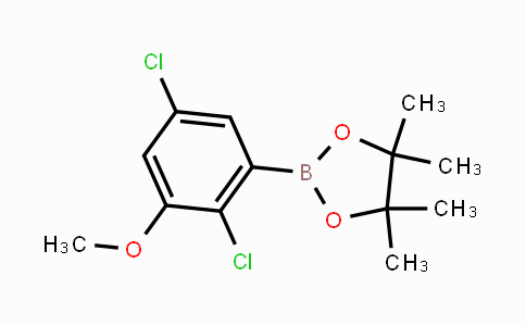936249-23-9 | 2-(2,5-Dichloro-3-methoxyphenyl)-4,4,5,5-tetramethyl-1,3,2-dioxaborolane
