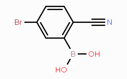 CAS No. 1032231-30-3, 5-Bromo-2-cyanophenylboronic acid