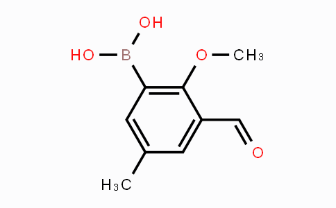 480424-55-3 | 3-Formyl-2-methoxy-5-methylphenylboronic acid
