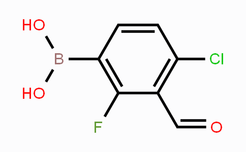 1451393-44-4 | 4-Chloro-2-fluoro-3-formylphenylboronic acid