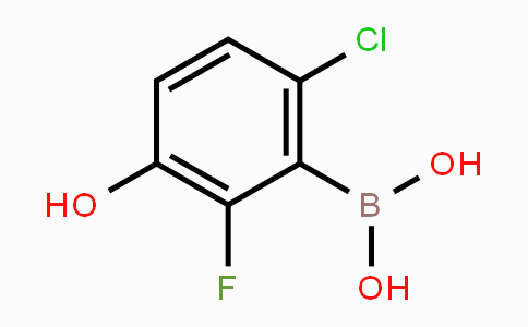 CAS No. 958646-67-8, 2-Chloro-6-fluoro-5-hydroxyphenylboronic acid