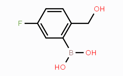 CAS No. 1246633-53-3, 5-Fluoro-2-hydroxymethylphenylboronic acid