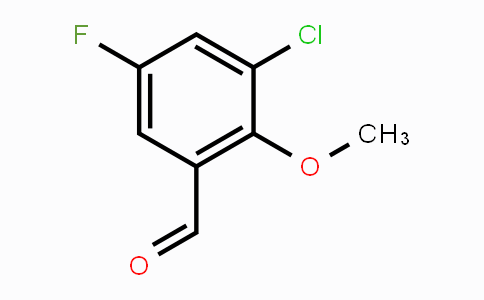 CAS No. 82129-41-7, 3-Chloro-5-fluoro-2-methoxybenzaldehyde