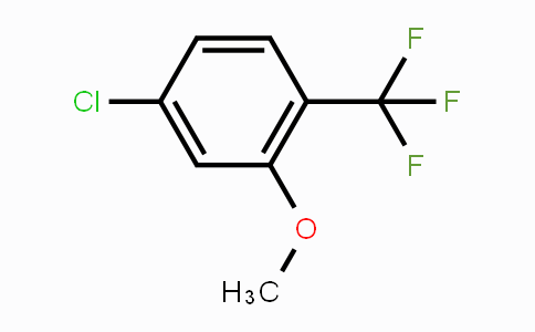 CAS No. 1214362-99-8, 4-Chloro-2-methoxy-1-(trifluoromethyl)benzene