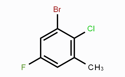 CAS No. 1000576-68-0, 3-Bromo-2-chloro-5-fluorotoluene