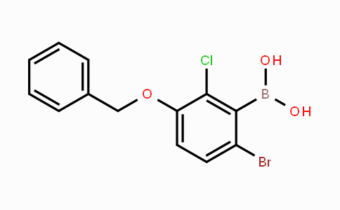 DY453669 | 1309980-90-2 | 3-Benzyloxy-6-bromo-2-chlorophenylboronic acid