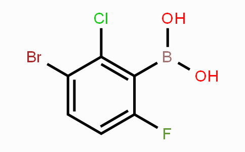 1451393-16-0 | 3-Bromo-2-chloro-6-fluorophenylboronic acid