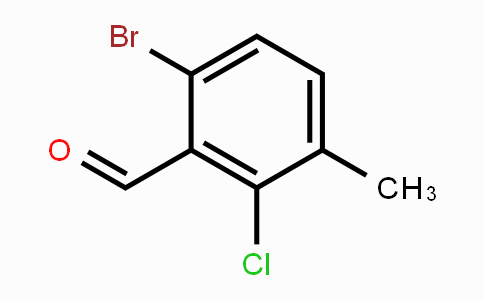 CAS No. 1114808-98-8, 6-Bromo-2-Chloro-3-methylbenzaldehyde