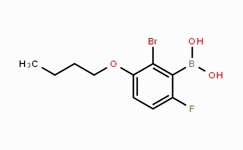 CAS No. 1072951-95-1, 2-Bromo-3-butoxy-6-fluorophenylboronic acid