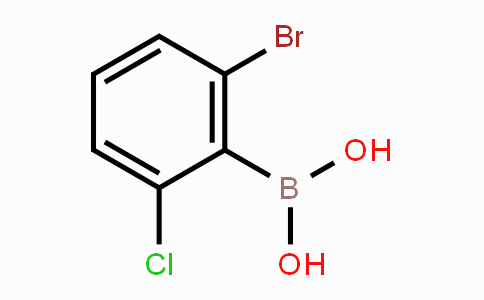 CAS No. 1107580-65-3, 2-Bromo-6-chlorophenylboronic acid