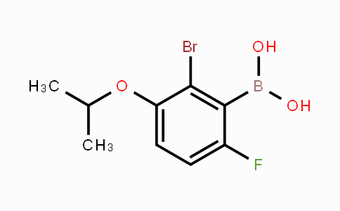 MC453714 | 1072951-75-7 | 2-Bromo-6-fluoro-3-isopropoxyphenylboronic acid