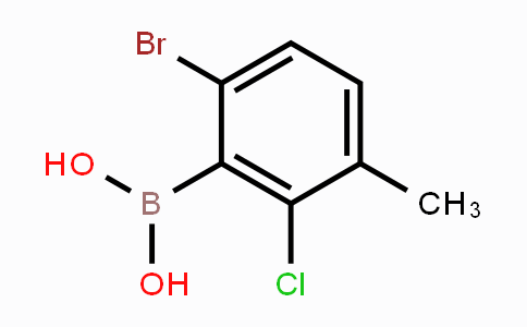 CAS No. 957120-28-4, 6-Bromo-2-chloro-3-methylphenylboronic acid
