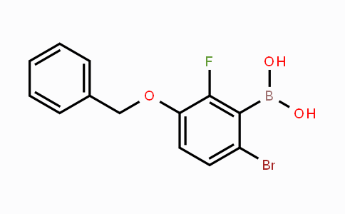 957035-10-8 | 3-(Benzyloxy)-6-bromo-2-fluorophenylboronic acid