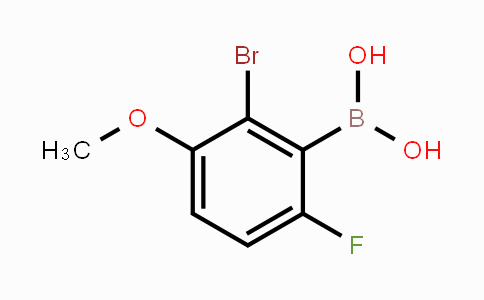 957062-89-4 | 2-Bromo-6-fluoro-3-methoxyphenylboronic acid