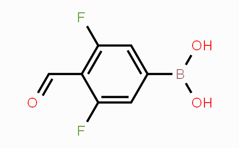 CAS No. 870718-11-9, 3,5-Difluoro-4-formylphenylboronic acid