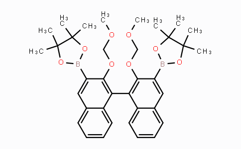 955405-38-6 | 1,3,2-Dioxaborolane, 2,2'-[2,2'-bis(methoxymethoxy)[1,1'-binaphthalene]-3,3'-diyl]bis[4,4,5,5-tetramethyl-