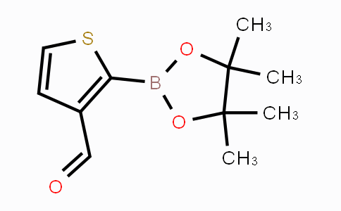 632325-55-4 | 3-Formylthiophene-2-boronic acid pinacol ester