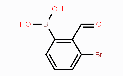CAS No. 928048-12-8, 3-Bromo-2-formylphenylboronic acid