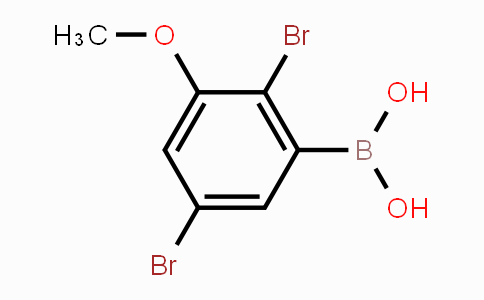 919355-33-2 | 2,5-Dibromo-3-methoxyphenylboronic acid