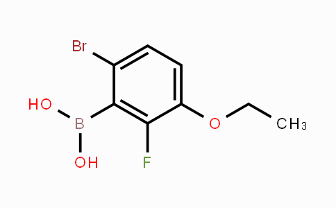 871126-14-6 | 6-Bromo-3-ethoxy-2-fluorophenylboronic acid