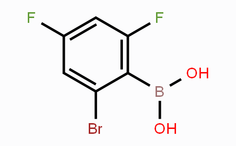 CAS No. 1315339-48-0, 2,4-Difluoro-6-bromophenylboronic acid