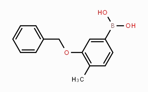 CAS No. 1256355-31-3, 3-(Benzyloxy)-4-methylphenylboronic acid