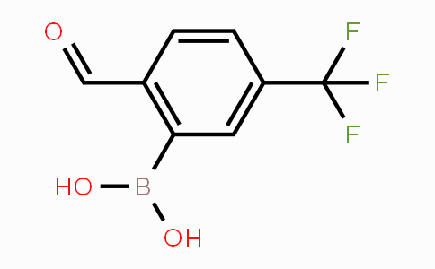 CAS No. 1204580-94-8, 2-Formyl-5-(trifluoromethyl)phenylboronic acid