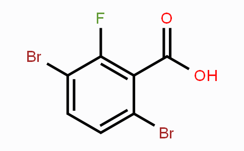 CAS No. 1214352-42-7, 3,6-Dibromo-2-fluorobenzoic acid