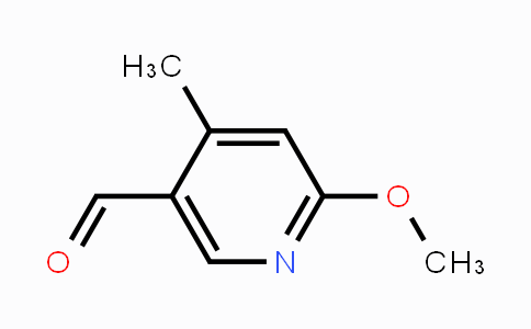 CAS No. 123506-66-1, 5-Formyl-2-methoxy-4-picoline