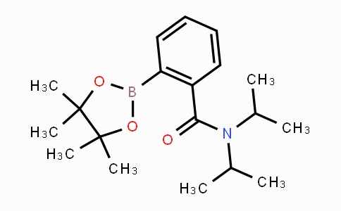 815581-73-8 | N,N-bis(propan-2-yl)-2-(tetramethyl-1,3,2-dioxaborolan-2-yl)benzamide