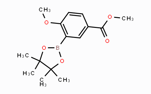 CAS No. 269410-10-8, 2-Methoxy-5-methoxycarbonylphenylboronic acid pinacol ester