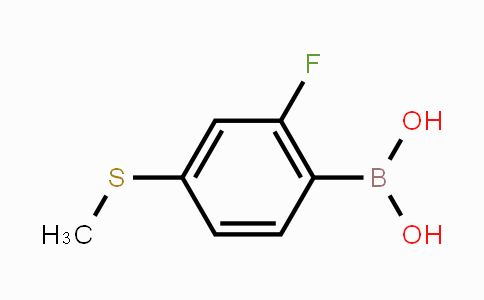 957060-84-3 | 2-Fluoro-4-methylthiophenylboronic acid