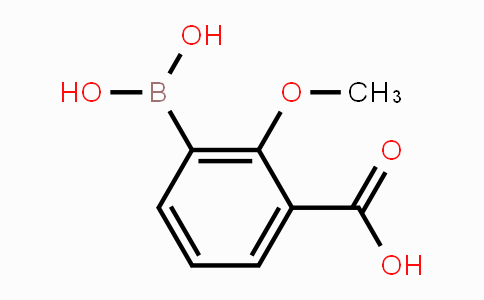 CAS No. 913836-10-9, 3-Carboxy-2-methoxyphenylboronic acid