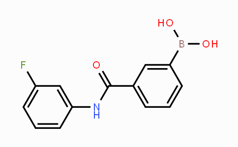 CAS No. 874288-34-3, 3-(3-Fluorophenylcarbamoyl)phenylboronic acid