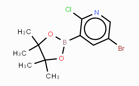 CAS No. 1073354-79-6, 5-Bromo-2-chloropyridine-3-boronic acid, pinacol ester