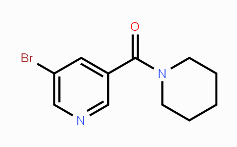 CAS No. 342013-82-5, 5-Bromo-3-(piperidin-1-ylcarbonyl)pyridine