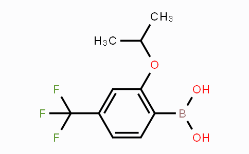 CAS No. 1072952-21-6, 2-Isopropoxy-4-(trifluoromethyl)phenylboronic acid