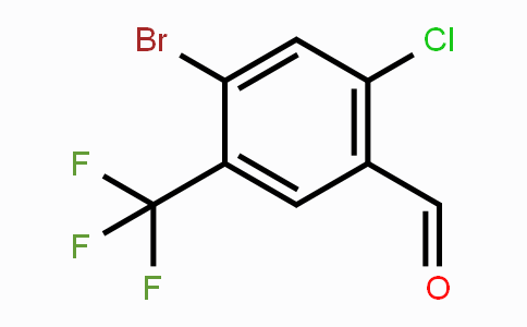 CAS No. 1414870-64-6, 4-Bromo-2-chloro-5-(trifluoromethyl)benzaldehyde