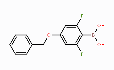 CAS No. 156635-89-1, 4-Benzyloxy-2,6-difluorophenylboronic acid