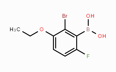 CAS No. 849052-19-3, 2-Bromo-3-ethoxy-6-fluorophenylboronic acid