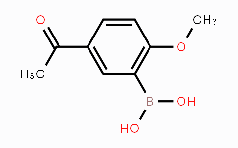 CAS No. 1215281-20-1, 5-Acetyl-2-methoxyphenylboronic acid
