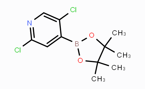 CAS No. 1073353-98-6, 2,5-Dichloropyridine-4-boronic acid pinacol ester